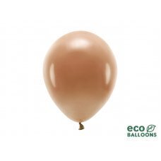 Eko baloni 26 cm pastelis, šokolādes brūns (1 gab. / 100 gab.) cena un informācija | Baloni | 220.lv