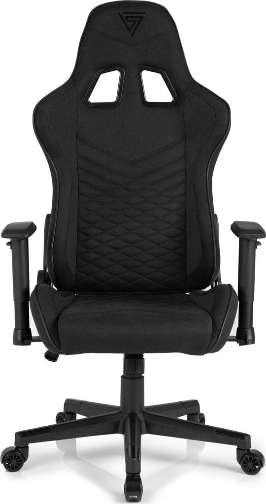 Spēļu krēsls Sense7 Spellcaster, melns цена и информация | Biroja krēsli | 220.lv