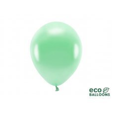 Eko baloni 26 cm metāliski, piparmētra (1 gab. / 100 gab.) cena un informācija | Baloni | 220.lv