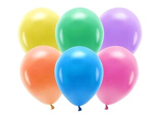 Eko baloni 26 cm pastelis, dažadu krāsu (1 gab. / 100 gab.) cena un informācija | Baloni | 220.lv