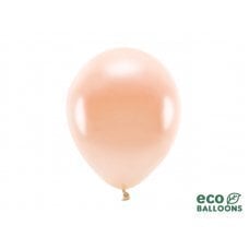 Eko baloni 26 cm metāliski, persiki (1 gab. / 100 gab.) cena un informācija | Baloni | 220.lv