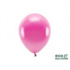 Eko baloni 26 cm metāliski, fuksija (1 gab. / 100 gab.) cena un informācija | Baloni | 220.lv