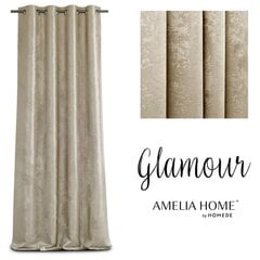 AmeliaHome светонепроницаемая шторка Glamour цена и информация | Занавески | 220.lv