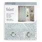 AmeliaHome aizkars Velvet Silver Leaves цена и информация | Aizkari | 220.lv