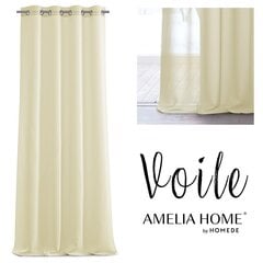 AmeliaHome занавес Voile цена и информация | Шторы блэкаут белые, фиолетовые ветки 129х175 см 2 шт в упаковке | 220.lv