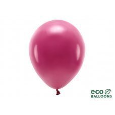 Eko baloni 30 cm pasteļtoņi, tumši sarkani (1 gab. / 100 gab.) cena un informācija | Baloni | 220.lv