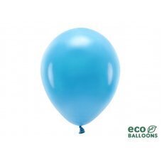 Eko baloni 30 cm pasteļtoņi, tirkīza (1 gab. / 100 gab.) cena un informācija | Baloni | 220.lv