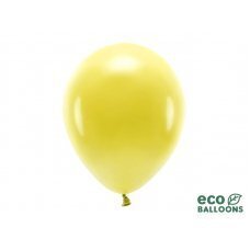 Eco Balloons 30см пастель, тёмно-жёлтый (1 шт. / 100 шт.) цена и информация | Шары | 220.lv