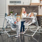 Šūpoles-barošanas krēsls Lorelli Ventura, Frosty Green Stars cena un informācija | Bērnu šūpuļkrēsliņi | 220.lv