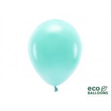 Eko baloni 30 cm pastelis, tumša piparmētra (1 gab. / 100 gab.) cena un informācija | Baloni | 220.lv