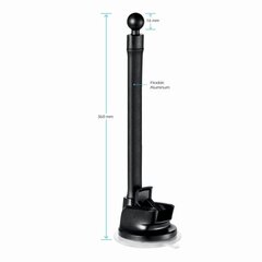 Swissten S-GRIP S3-HK Premium Universāls Turētājs logam ar 360 Rotāciju Ierīcēm Ar 3.5'- 6.0' Collām Melns cena un informācija | Swissten Mobilie telefoni un aksesuāri | 220.lv