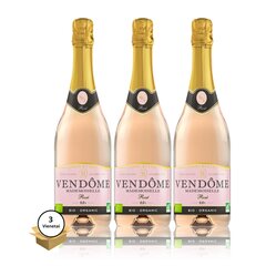 Bioloģisks bezalkoholiskais dzirkstošais vīns Vendome Rose, 750 ml cena un informācija | Bezalkoholiskie dzērieni | 220.lv