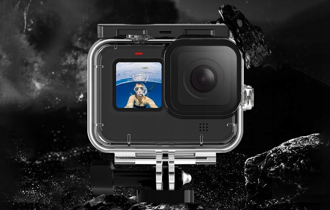 Telesin ūdensizturīgs maciņš kamerām GoPro Hero 9 / Hero 10 cena un informācija | Aksesuāri videokamerām | 220.lv