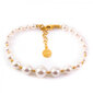 Apzeltīta sudraba aproce ar pērlēm ''Majorica'' SC14709.01.1.000.010.1 цена и информация | Rokassprādzes | 220.lv