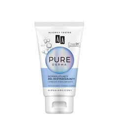 Sejas tīrīšanas gels normālai ādai AA Pure Derma 150 ml цена и информация | Средства для очищения лица | 220.lv