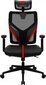 Spēļu krēsls ThunderX3 YAMA 1, melns/ sarkans цена и информация | Biroja krēsli | 220.lv