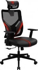 Spēļu krēsls ThunderX3 YAMA 1, melns/ sarkans cena un informācija | Biroja krēsli | 220.lv