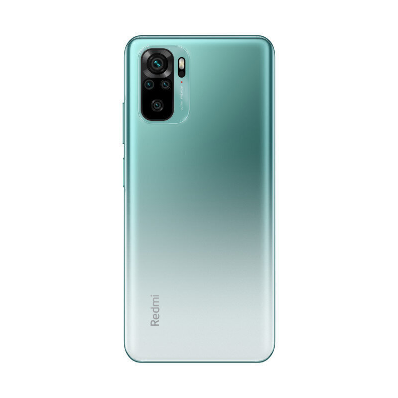 Xiaomi Redmi Note 10 5G, 64GB, Dual SIM, Lake Green cena un informācija | Mobilie telefoni | 220.lv