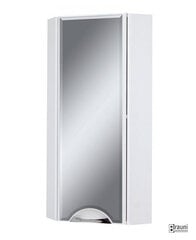 Шкафчик с зеркалом угловой 37*37 цена и информация | Шкафчики для ванной | 220.lv