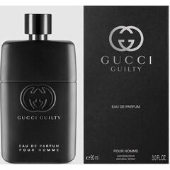 Parfimērijas ūdens Gucci Guilty Pour Homme Absolute EDP vīriešiem, 90 ml cena un informācija | Gucci Smaržas, kosmētika | 220.lv