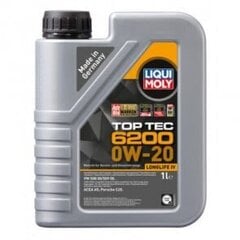 Motoreļļa LIQUI MOLY TOP TEC 6200 0W-20, 1L cena un informācija | Motoreļļas | 220.lv