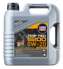 Моторное масло Liqui moly top tec 6200 0W-20 4L цена и информация | Моторное масло | 220.lv