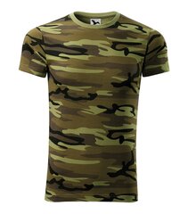 Футболка Camouflage Unisex, зеленый камуфляж цена и информация | Мужские футболки | 220.lv