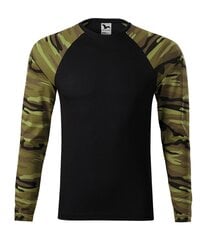 Футболка Camouflage LS Unisex, зеленый камуфляж  цена и информация | Мужские футболки | 220.lv