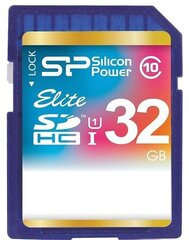 Silicon Power карта памяти SDHC 32GB Elite цена и информация | Карты памяти для фотоаппаратов | 220.lv