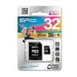 SILICON POWER 8GB, microSDHC UHS-I, 10 klase cena un informācija | USB Atmiņas kartes | 220.lv