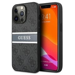 Original GUESS-Stripe Collection telefona vāciņš paredzēts iPhone 13 / 13 Pro / 14, pelēks cena un informācija | Telefonu vāciņi, maciņi | 220.lv