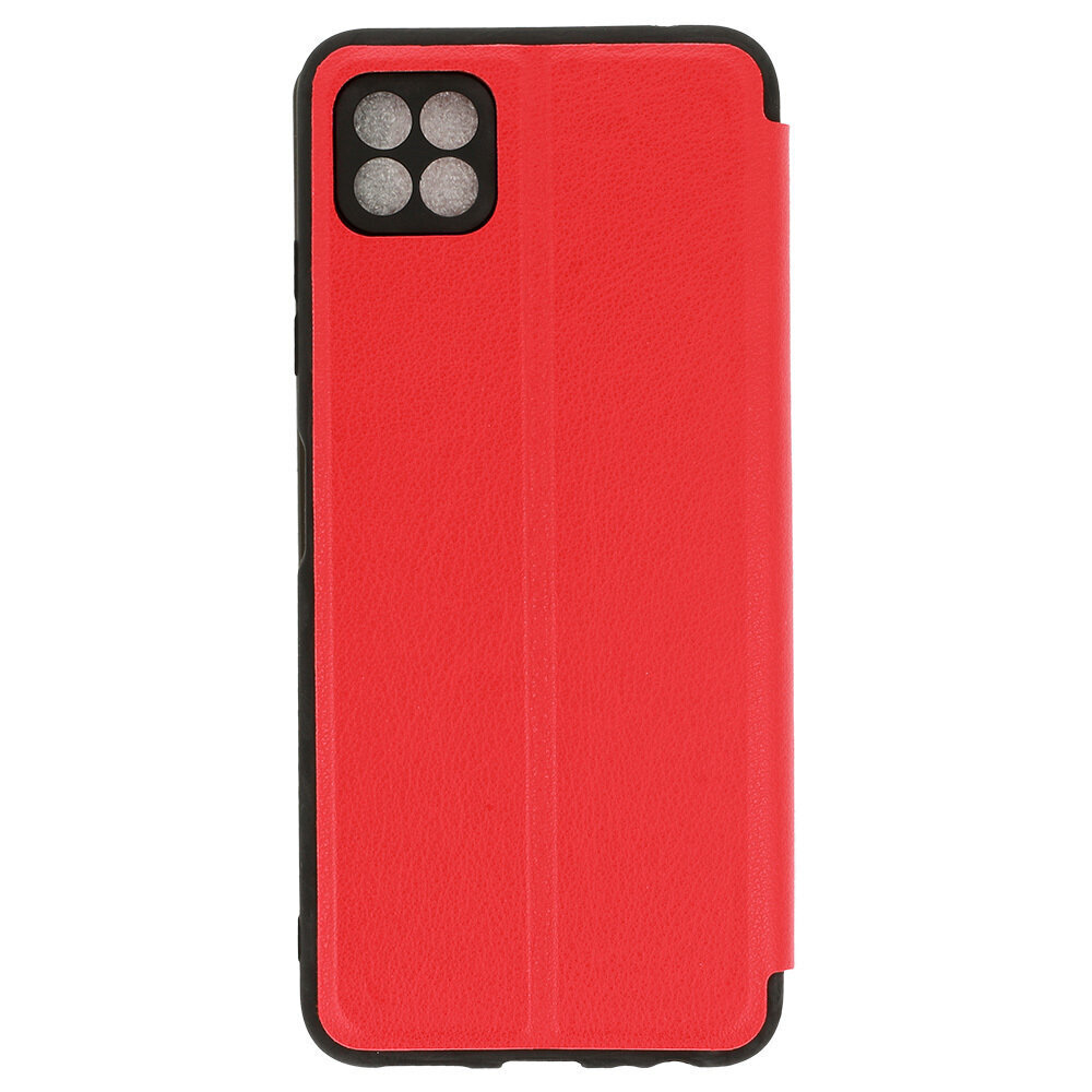 Samsung Galaxy A22 5G maciņš Smart View, sarkans цена и информация | Telefonu vāciņi, maciņi | 220.lv