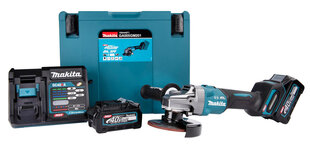 Leņķa slīpmašīna XGT® 40V GA005GM201 Makita цена и информация | Шлифовальные машины | 220.lv