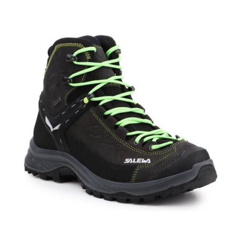 Vīriešu pārgājienu zābaki Salewa Ms Hike Trainer Mid GTX M 61336-0972, melni cena un informācija | Vīriešu kurpes, zābaki | 220.lv