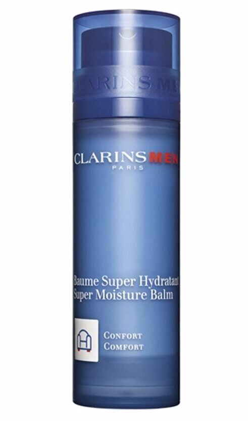 Sejas balzams Clarins Men Baume Super Hydratant, 50 ml cena un informācija | Sejas krēmi | 220.lv