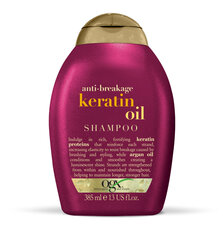 Pret-Matu Izkrišanas Pret-Salūšanas Šampūns OGX Keratīns (385 ml) cena un informācija | Šampūni | 220.lv