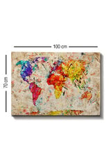 Репродукция Карта мира цена и информация | Картины | 220.lv