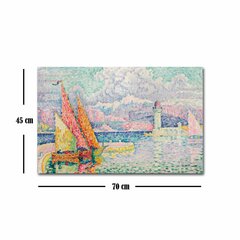 Reprodukcija Port d'Antibes (Paul Signac) cena un informācija | Gleznas | 220.lv