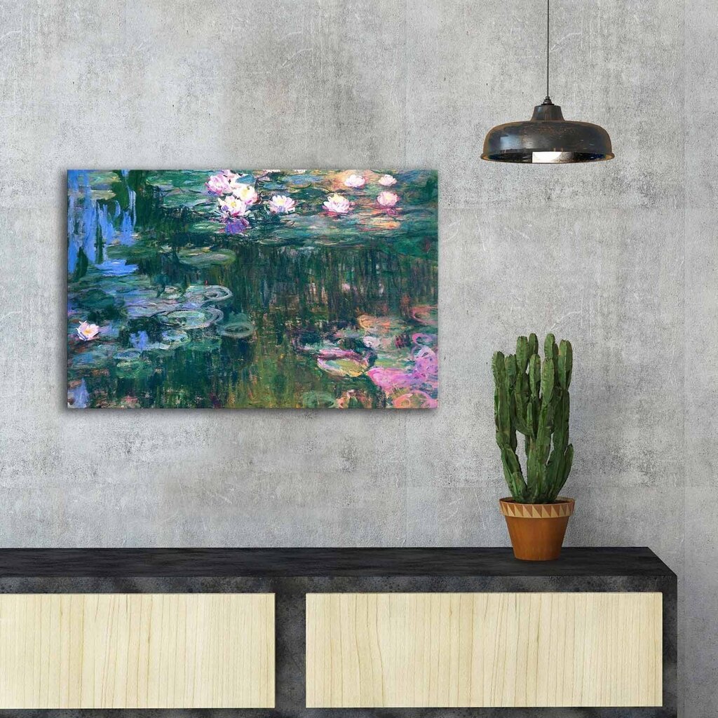 Reprodukcija Ūdens lilijas (Claude Monet) цена и информация | Gleznas | 220.lv