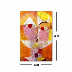 Reprodukcija Senecio / Vīrietis dodas pie vecmāmiņas (Paul Klee) cena un informācija | Gleznas | 220.lv