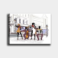 Reprodukcija Mūziķu kvartets cena un informācija | Gleznas | 220.lv