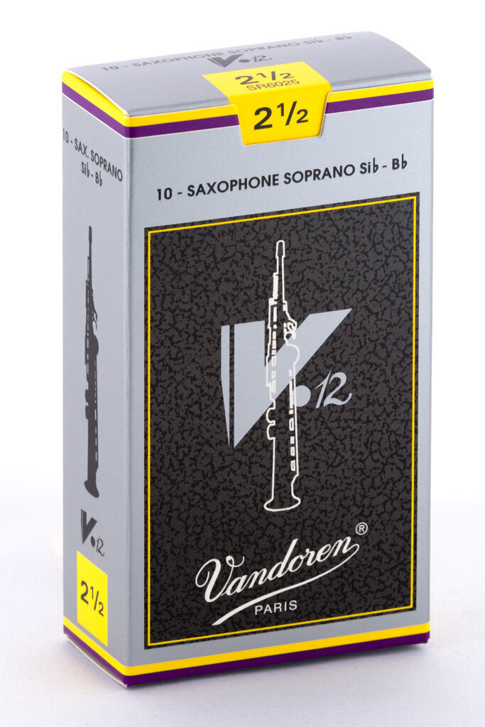 Mēlīte soprāna saksofonam Vandoren V12 SR6025 Nr. 2.5 cena un informācija | Mūzikas instrumentu piederumi | 220.lv