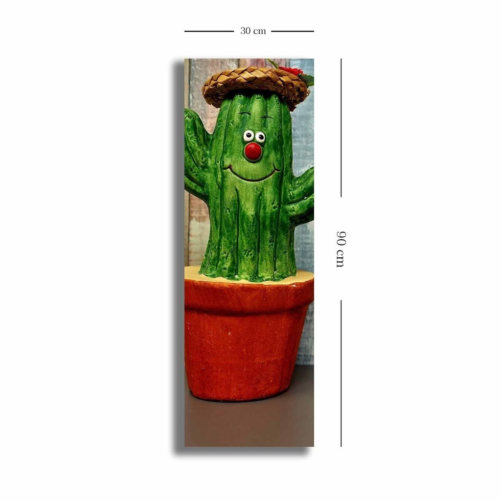 Reprodukcija uz audekla Jautrs kaktuss cena un informācija | Gleznas | 220.lv