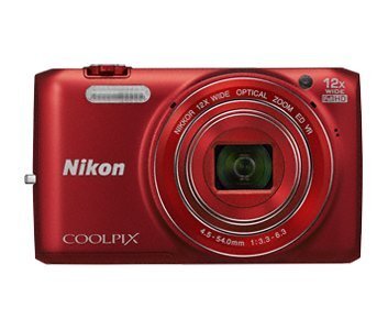 NIKON COOLPIX S6800 RED cena un informācija | Digitālās fotokameras | 220.lv