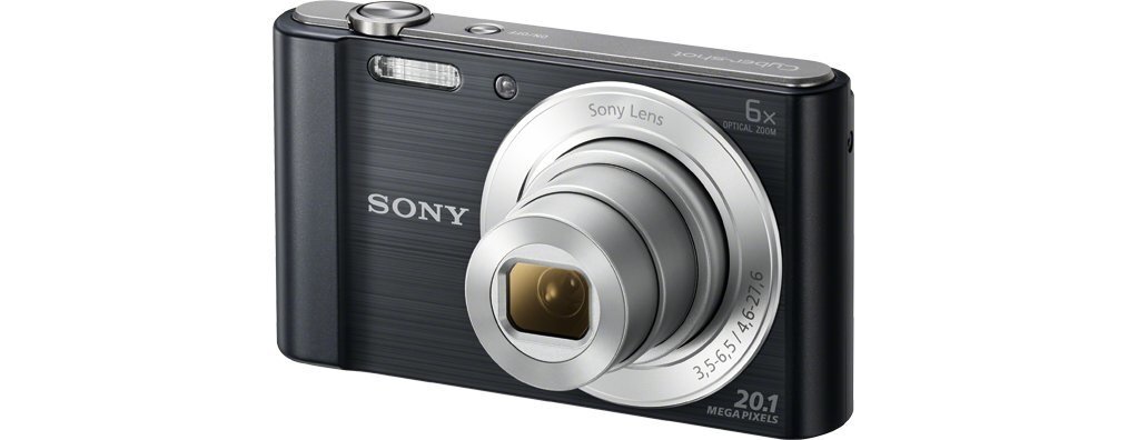 Sony DSC-W810, melns цена и информация | Digitālās fotokameras | 220.lv