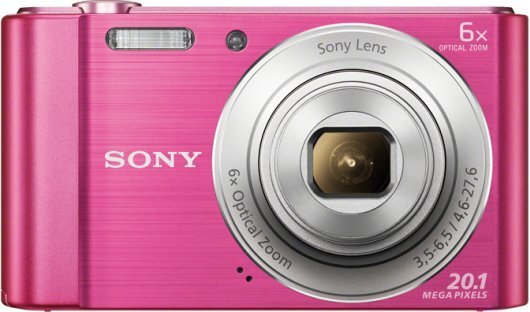 Sony DSC-W810, rozā цена и информация | Digitālās fotokameras | 220.lv