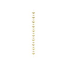 Vītne Sikspārņi, zelta, 1,5m cena un informācija | Svētku dekorācijas | 220.lv