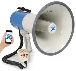 Vonyx Микрофон MEG055 Megaphone 55W Record BT цена и информация | Домашняя акустика и системы «Саундбар» («Soundbar“) | 220.lv