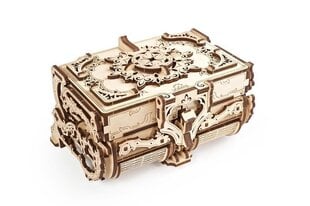 Антикварная коробочка Ugears, 185 деталей цена и информация | Конструкторы и кубики | 220.lv