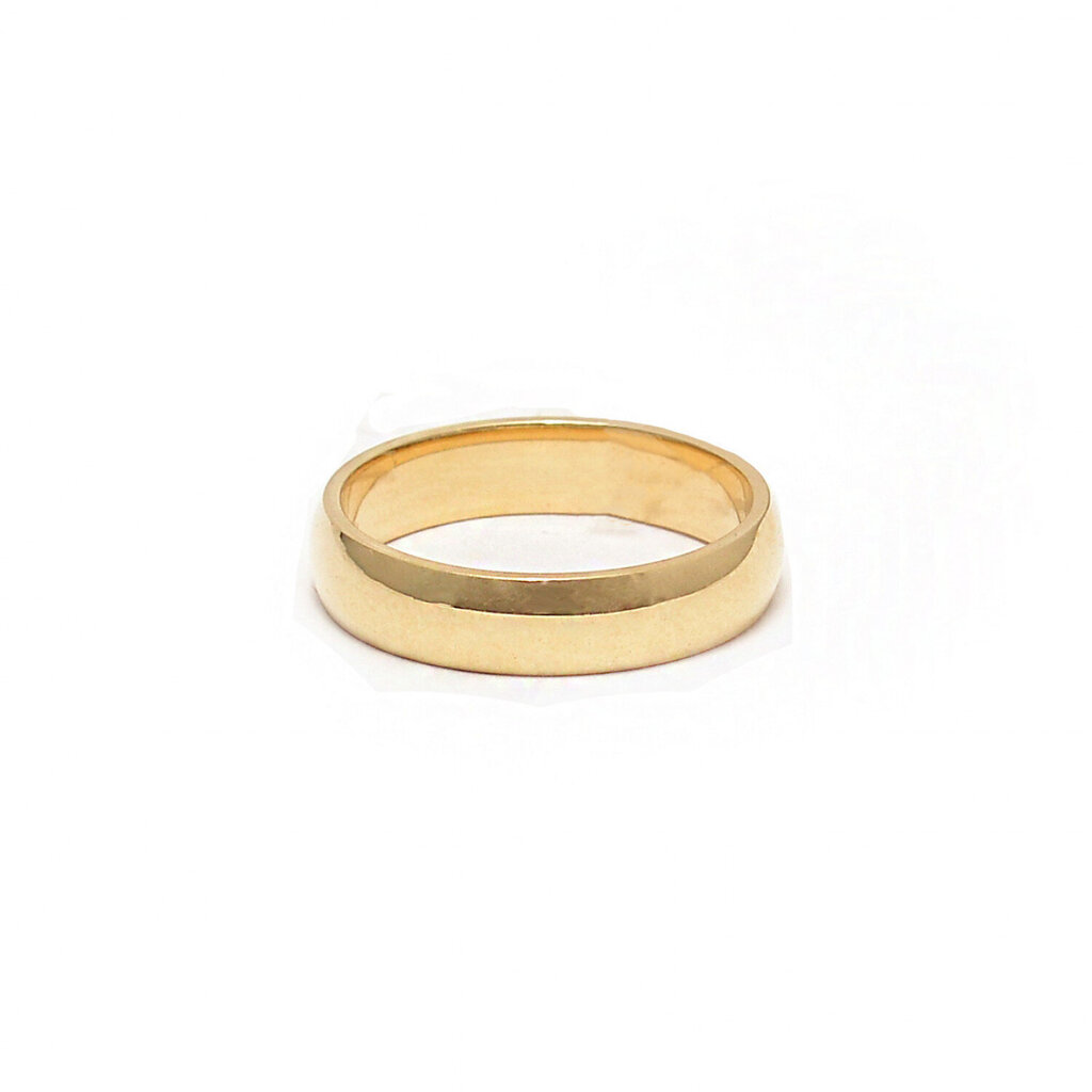 Laulības gredzens no dzeltena zelta, komforts ZG4MM/1Y cena un informācija | Gredzeni | 220.lv